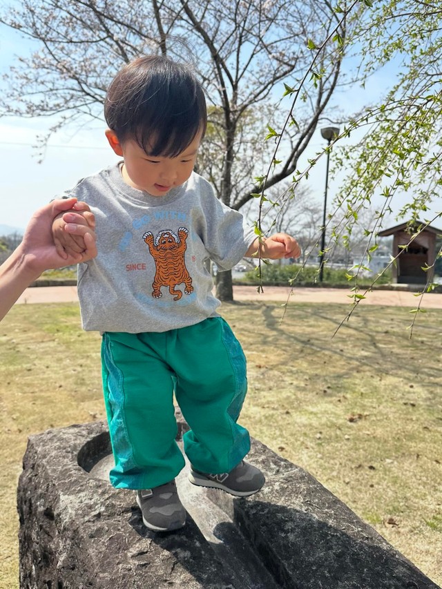 外遊びも楽しい！（提供：@fkzwgmさん）