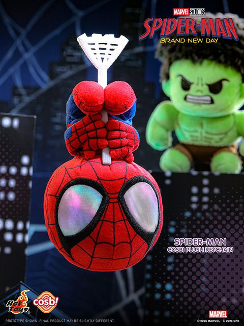 いつも一緒に！『スパイダーマン：ブランド・ニュー・デイ』ぬいぐるみ