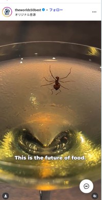 ミュシュラン2つ星レストラン「アルケミスト」のインスタグラム@restaurantalchemistより