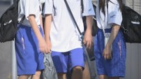 学校の暑さ対策　夏季の「体操服登校」が選択できる中学校も　高松市