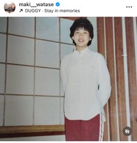 渡瀬マキのインスタグラム＠maki__wataseより