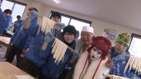 高松市で讃岐うどん作りに挑戦したインフルエンサー　2月