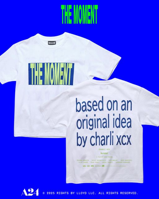 限定アイテム＆ストアが登場！A24×チャーリーxcx『the moment／ザ