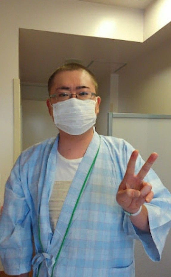 入院中の匹田さん