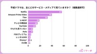 平成ドラマを視聴するサービス（提供画像）