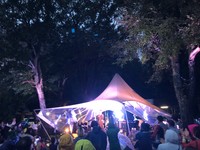 兵庫・ハチ北での野外ライブ