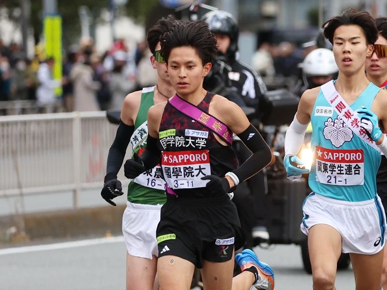 陸上・駅伝 - 國學院大・青木瑠郁 1年時から3大駅伝フル出場、副将