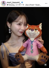 森香澄のインスタグラム＠mori_kasumi_より