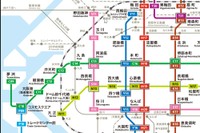 千日前線玉川駅からJR大阪環状線野田駅へ乗り換えられる（Osaka Metroホームページから）