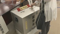 高松市役所11階の期日前投票所