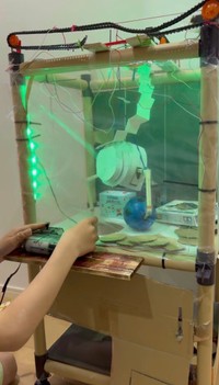 完成後は家族みんなでクレーンゲームを楽しんだそう／ともさん（@tmk._.tr）提供