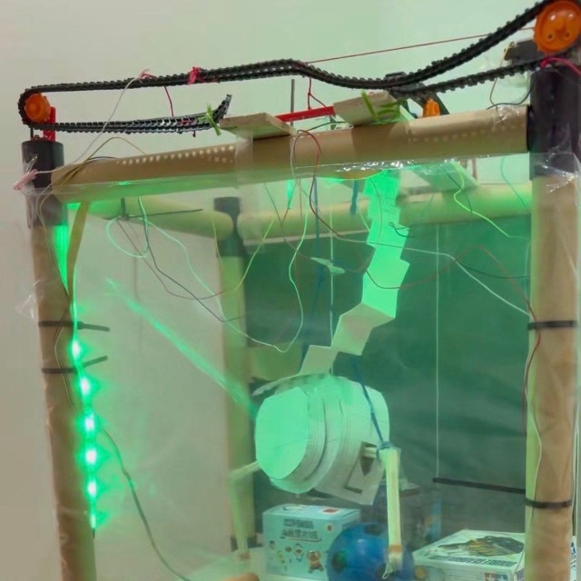 完成後は家族みんなでクレーンゲームを楽しんだそう／ともさん（@tmk._.tr）提供