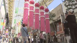 仙台七夕まつり開幕　多くの観光客で中心部にぎわう