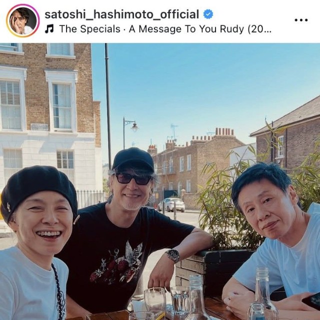 橋本さとしインスタグラム＠satoshi_hashimoto_officialより