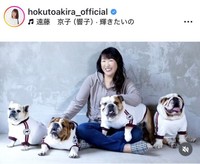 北斗晶のインスタグラム＠hokutoakira_officialより