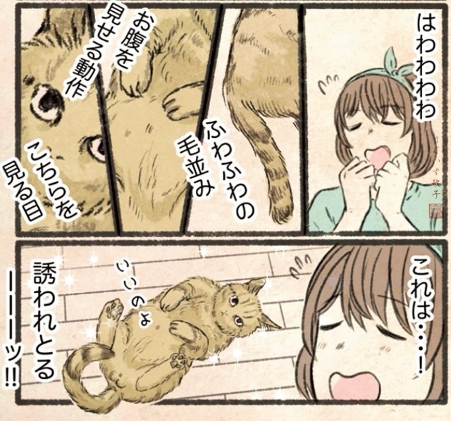 これは誘われとるーーー（うぐいす歌子さん提供）