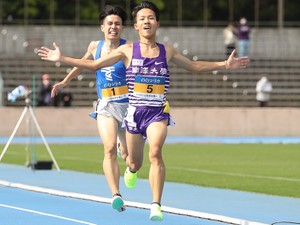 駒澤大学・安原太陽が個人選手権5000m優勝　「勝つことだけ意識」ラスト勝負制す