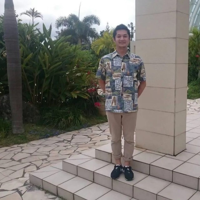 10年ほど前、ホテルスタッフに間違えられた時のオパーラさん／オパーラさん（daichiohara）提供