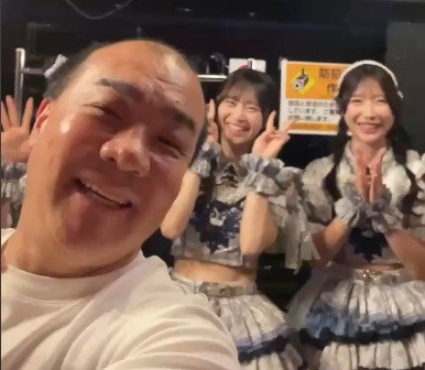 ワガママなラストノートの決起集会を電撃訪問した西村社長