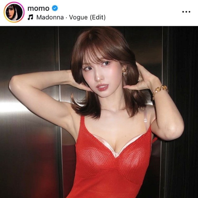 MOMOインスタグラム(@momo)より