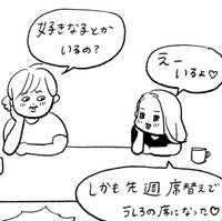 同じクラスの好きな子は実は2番目に好き（まぼさん提供）
