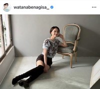 渡邊渚アナウンサーのインスタグラム＠watanabenagisa_より