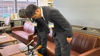 岡山市教委の会見