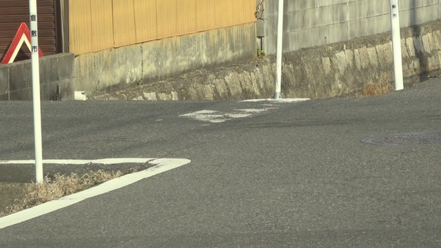 事故があった現場　倉敷市茶屋町早沖