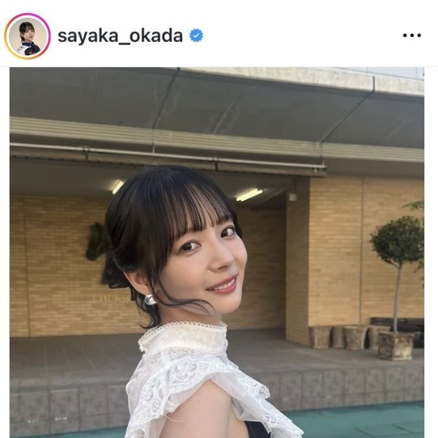 岡田紗佳のインスタグラム＠sayaka_okadaより