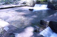 【山梨県】名水百選　三分一湧水（photoAC）