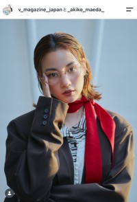 のんさん（「V MAGAZINE JAPAN」の公式インスタグラムから）