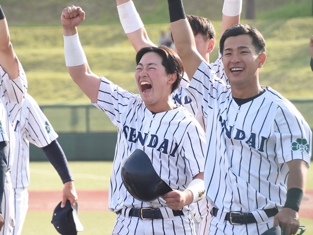 野球 - 仙台大・川瀬泰誠 プロ入り目指して”先輩ゼロ”の東北へ