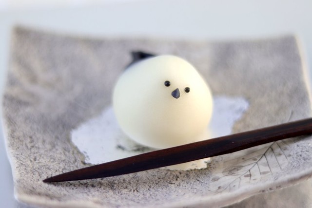 冬季限定の「シマエナガ」 ※三宅さん提供