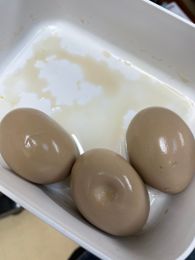 まさにお店レベルの「味玉」（画像提供：もうちゃんさん）
