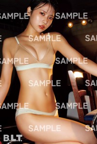 「B.L.T.2026年6月号 NMB48・芳賀礼表紙版」TSUTAYA EBISUBASHI購入特典ポストカード【芳賀礼（NMB48）】