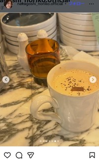 中越典子のインスタグラム＠nakagoshi_noriko.officialより