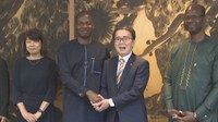 西アフリカ・ベナン共和国と香川の交流強化を　臨時代理大使が知事を表敬訪問