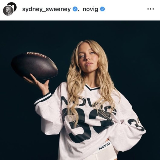 シドニー・スウィーニーのインスタグラム＠sydney_sweeneyより