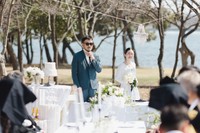 岩田美生さんが手掛けたキャンプ場でのフルフレンチのウエディング