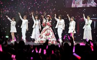 宮崎由加の卒業公演で歌うJuice=Juice　2019年6月撮影