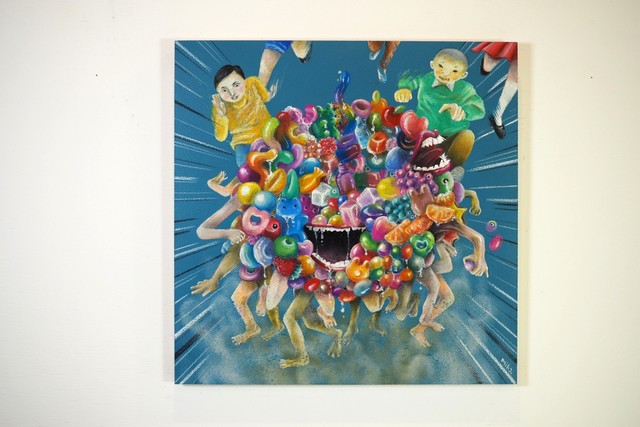 第2回妖怪画大賞 平良志季賞「糖分過多と不摂生の化身」小栗美穂さん