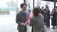 初登庁した光井聡市長　2026年2月撮影