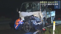 自転車の男性がトラックにはねられ死亡　宮城・栗原市