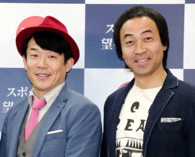 ペナルティのヒデ（左）とワッキー