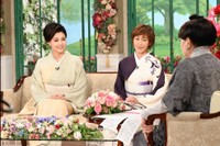 「徹子の部屋」   (右から)黒柳徹子、高島礼子、藤原紀香＝テレビ朝日提供