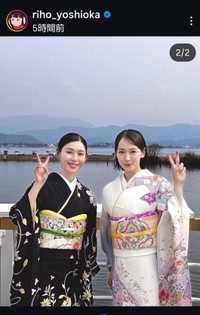吉岡里帆のインスタグラム＠riho_yoshiokaより