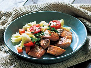 いちかわあやこさんの手作りごはん⑤　サーモンステーキ