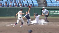【速報中】夏の甲子園　岡山学芸館が先制　鳥取城北に逆転許すも岡山学芸館が再逆転　終盤に追加点でリード広げる