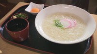 名物　釜揚げ素麺　680円（作兵衛）