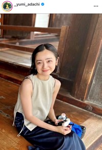 安達祐実インスタグラム（＠_yumi_adachi）より